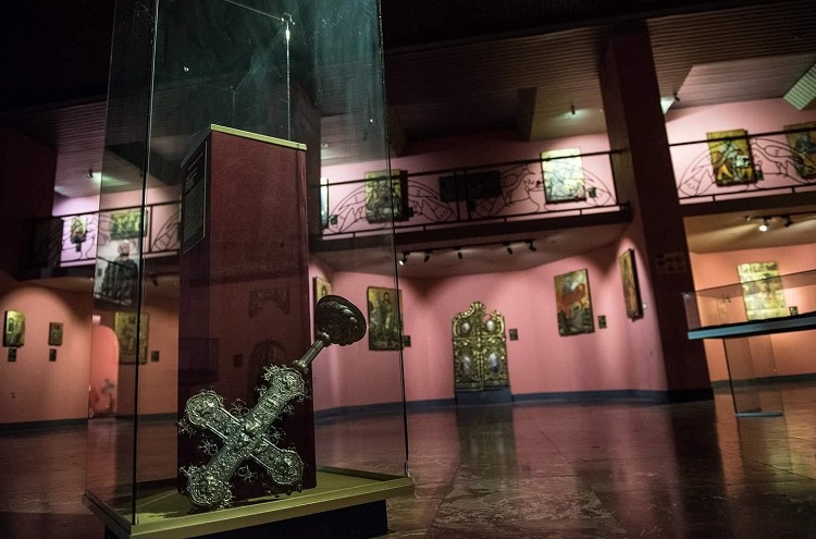 The National Museum of History is a central attraction of Albanian capital Tirana.
