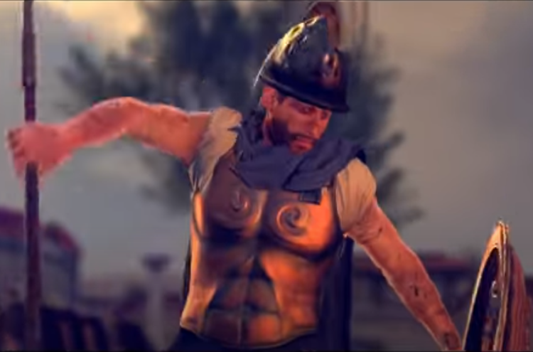 Graphic rendition of an Ardiaean soldier.