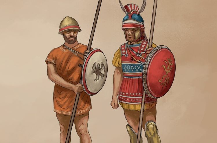 Light armed Epirote foot soldiers.