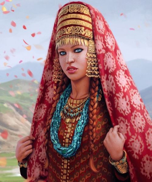 Roxana - Illustration by Joan Francesc Oliveras Pallerols.